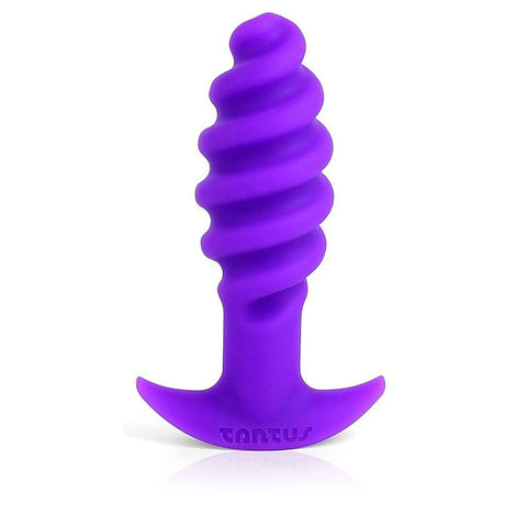 Professional-Grade Twist Purple By Tantus - Butt Plugs