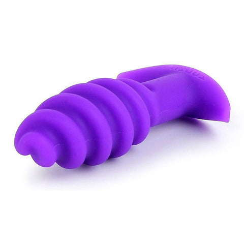 Professional-Grade Twist Purple By Tantus - Butt Plugs