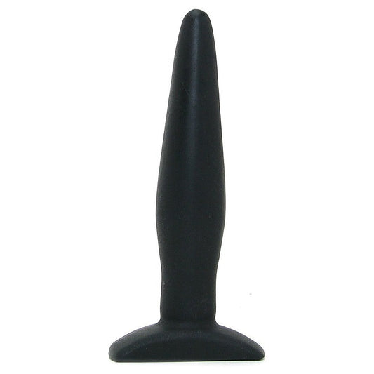 Slim Black Silicone Dildo by Tantus - Butt Plugs