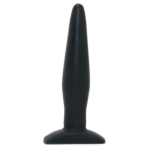 Premium Quality Slim Black Silicone Dildo By Tantus - Butt Plugs