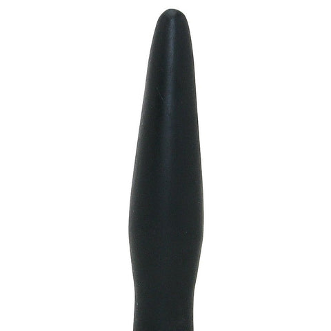 Premium Quality Slim Black Silicone Dildo By Tantus - Butt Plugs