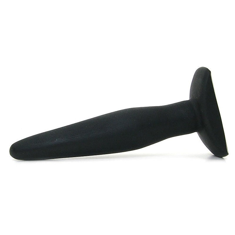Premium Quality Slim Black Silicone Dildo By Tantus - Butt Plugs