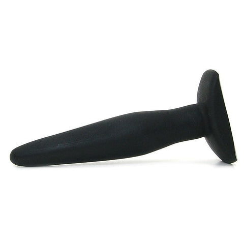 Premium Quality Slim Black Silicone Dildo By Tantus - Butt Plugs