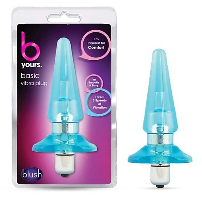 Basic Vibra Plug by Blush Novelties - Butt Plugs