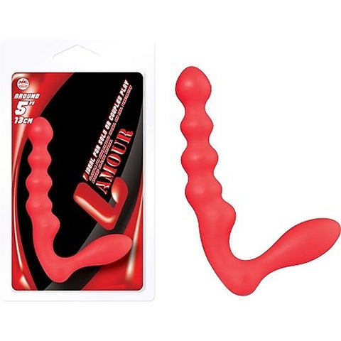 L'Amour 5" L Shape Double Dong By Nanma Corporation - Double Ender