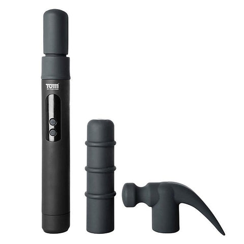 Tom of Finland Night Stick and Hammer 2 Interchangeable Heads - Non-Realistic Dildos