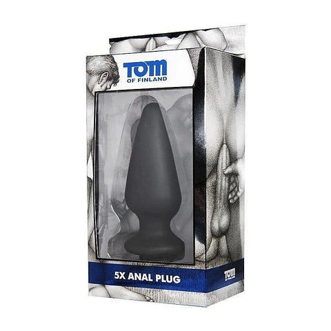 Tom Of Finland Silicone 5X Anal Plug By Xr Brands - Butt Plugs