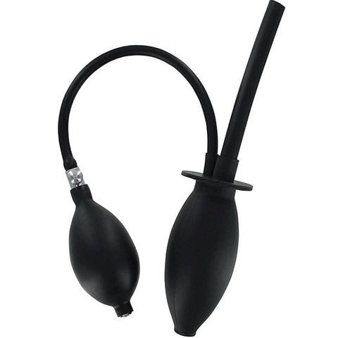 CleanStream Inflatable Enema Plug Black - Enemas and Douches