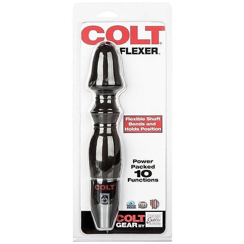Colt Flexer 10 Functions Silicone Anal Vibrator - Anal Vibrators