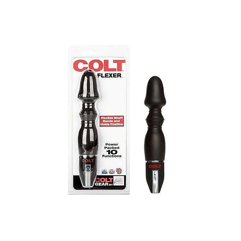 Colt Flexer 10 Functions Silicone Anal Vibrator - Anal Vibrators