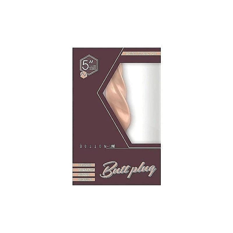 Bottom Line Vibrating Butt Plug Model 5 By Shots Toys - Anal Vibrators