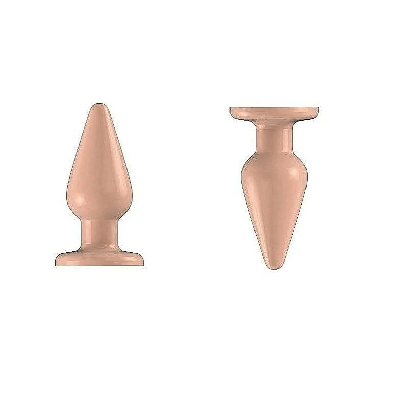 Bottom Line Rubber Butt Plug Model 2 By Shots Toys - Butt Plugs
