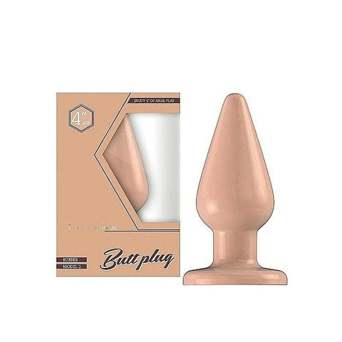Bottom Line Rubber Butt Plug Model 2 By Shots Toys - Butt Plugs