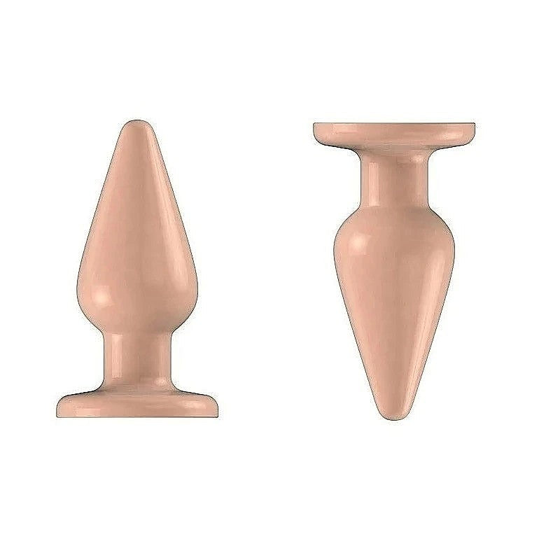 Bottom Line Rubber Butt Plug Model 2 By Shots Toys - Butt Plugs