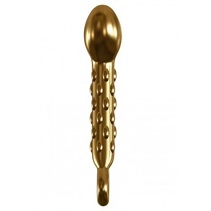 Icicles Gold Edition G07 Glass P-Spot Vibrator - Glass Sex Toys