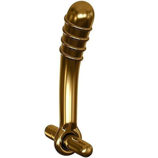 Pipedream Icicles Gold Edition G05 Vibrating Dildo - Anal Dildos