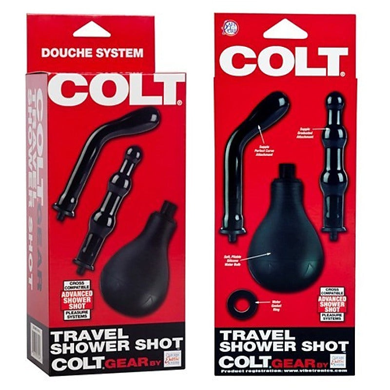 Colt Travel Shower Shot Portable Enema and Douche - Enemas and Douches