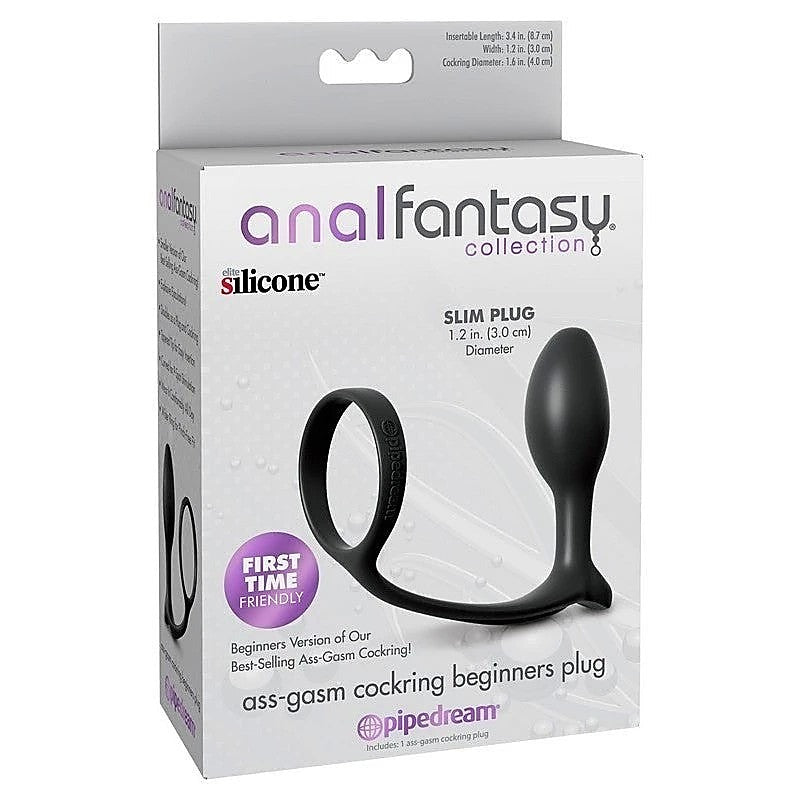 Anal Fantasy Ass Gasm Cock Ring By Pipedream Products - Ball and Cock Toys