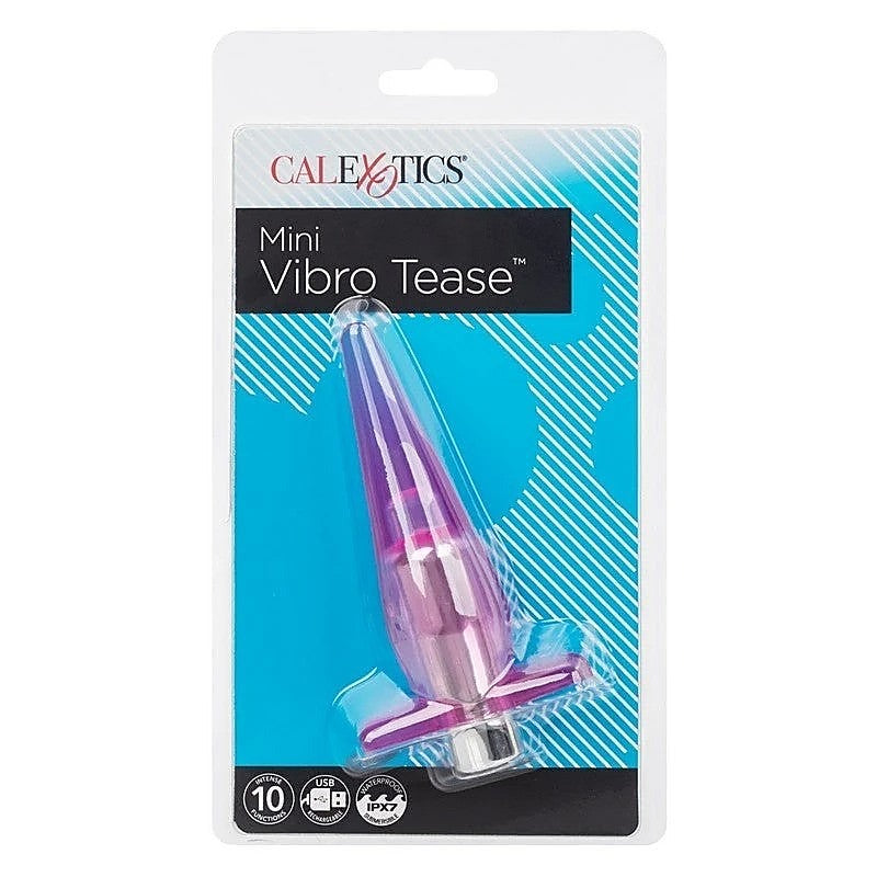 California Exotics Mini Vibro Tease Anal Vibrator - Butt Plugs