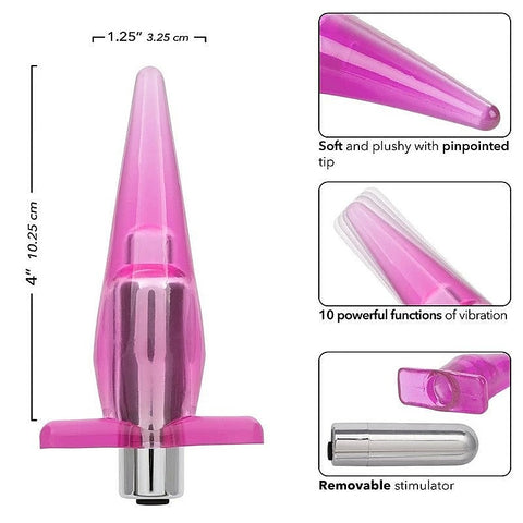 California Exotics Mini Vibro Tease Anal Vibrator - Butt Plugs