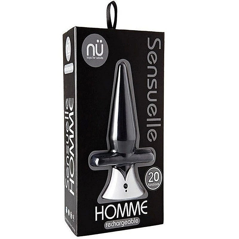 Nu Sensuelle Homme Rechargeable Butt Plug - Butt Plugs