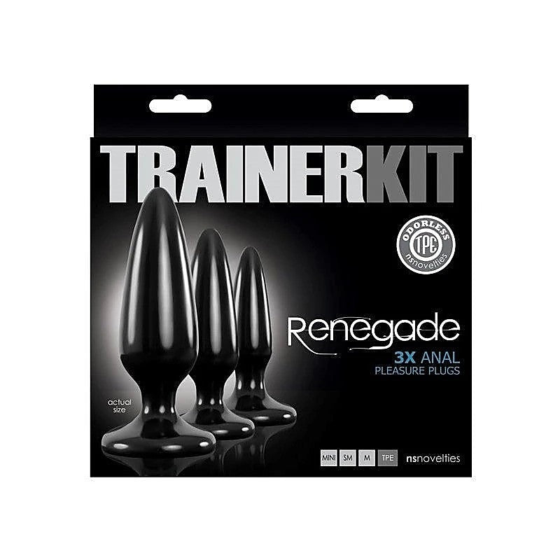 Renegade Booty Bliss 3-Piece Plug Trainer Set - Butt Plugs