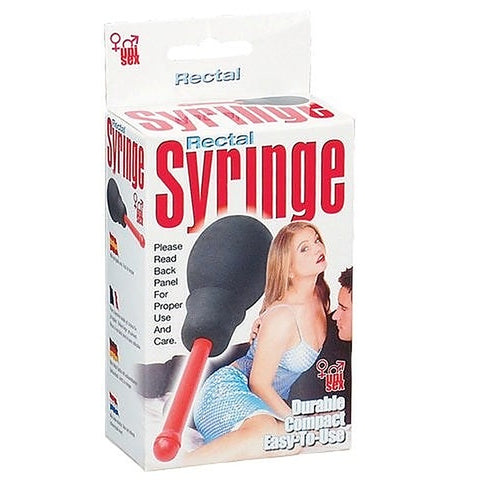 Uni-Sex Rectal Syringe Enema by Seven Creations - Enemas and Douches