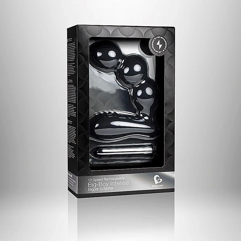 Big Boy Intense Black by Rocks Off - Prostate Toys