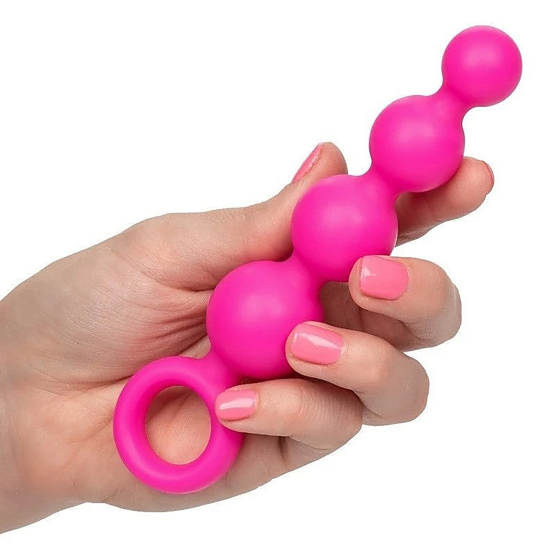 Booty Call Fun and Pleasurable Vibro Kit Pink - Anal Vibrators