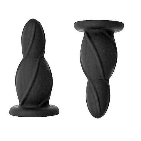 Small Silicone Butt Plug Black by Shots Toys - Butt Plugs