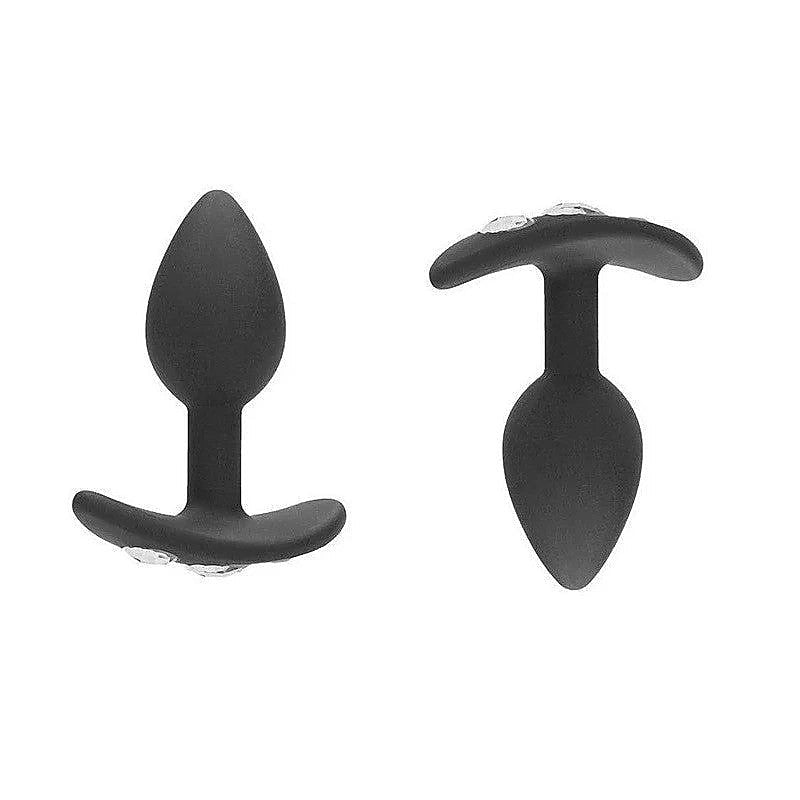 Small Silicone Butt Plug Black by Shots Toys - Butt Plugs