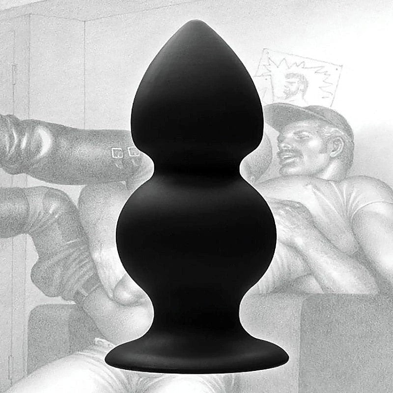 Black Silicone Anal Plug by XR Brands - Butt Plugs