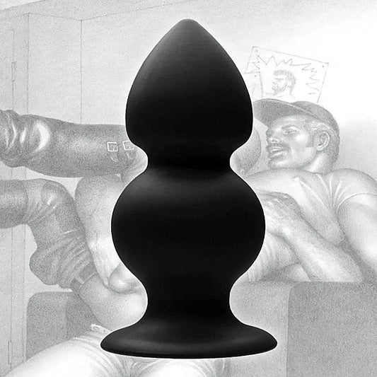 Black Silicone Anal Plug by XR Brands - Butt Plugs