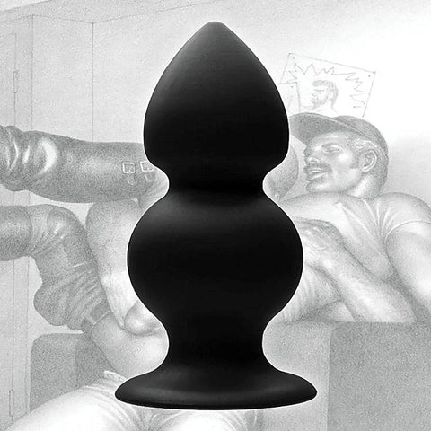Black Silicone Anal Plug by XR Brands - Butt Plugs