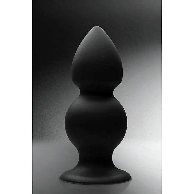 Black Silicone Anal Plug by XR Brands - Butt Plugs