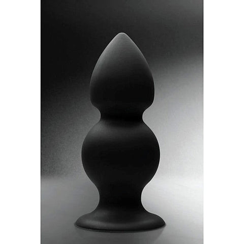 Black Silicone Anal Plug by XR Brands - Butt Plugs