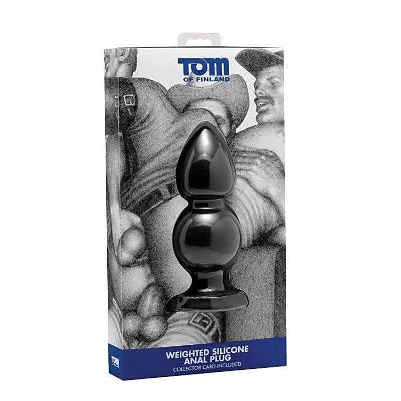 Black Silicone Anal Plug by XR Brands - Butt Plugs