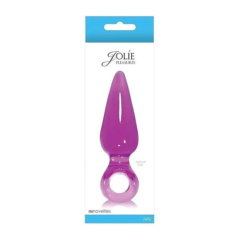 Jolie Pleasures Plug Medium Plum By Ns Novelties - Butt Plugs