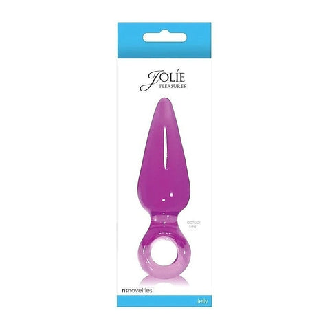 Jolie Pleasures Plug Medium Plum By Ns Novelties - Butt Plugs