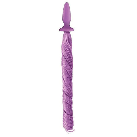 Unicorn Tails Pastel Silicone By Ns Novelties - Butt Plugs