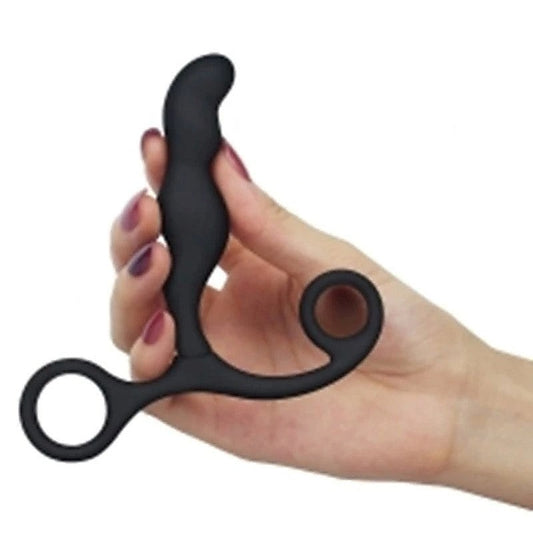 Ultimate Silicone P-Spot Teaser Black - Prostate Toys