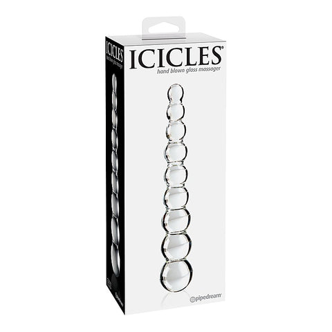 Icicles No. 02 Luxury Glass Massager By Pipedream Products - Glass Sex Toys