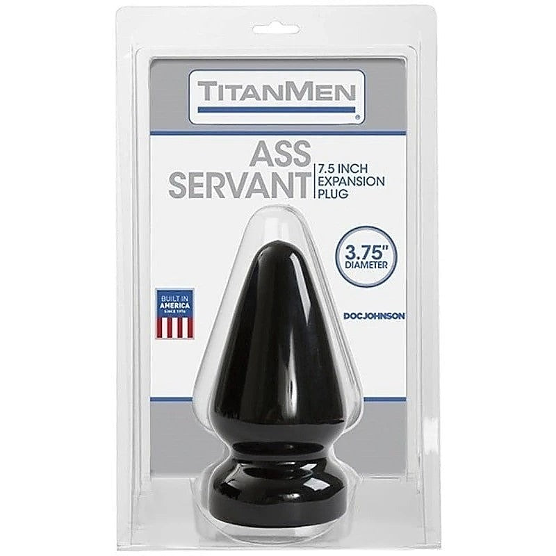 Titanmen Tools Ass Servant Butt Plug By Doc Johnson - Anal Dildos