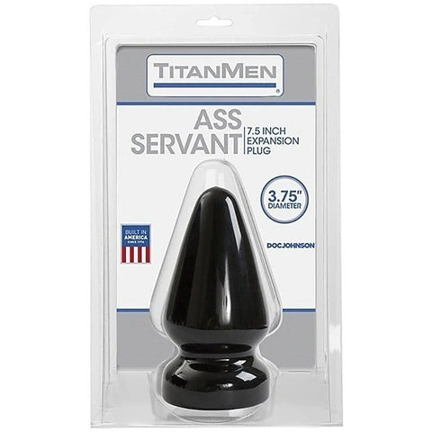 Titanmen Tools Ass Servant Butt Plug By Doc Johnson - Anal Dildos