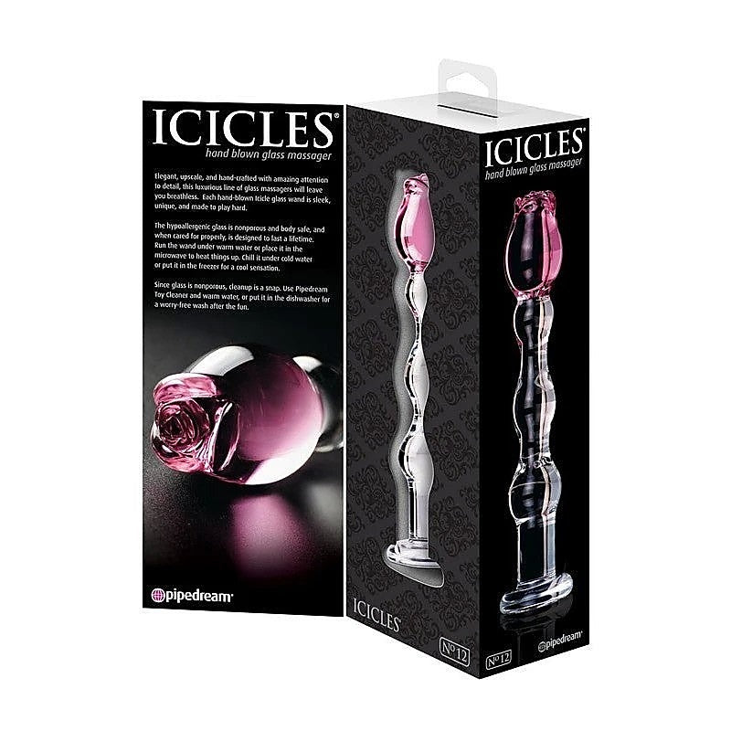 Icicles No 12 Glass Anal Dildo By Pipedream Products - Anal Dildos