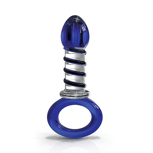 Pipedream Icicles No 81 Glass Anal Plug Probe - Glass Sex Toys