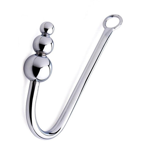 Beaded Anal Hook by XR Brands - Spreaders and Hangers