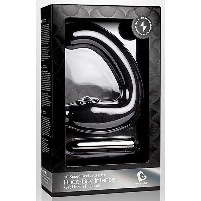 Rude Boy Intense Black by Rocks Off - Prostate Toys