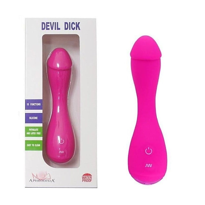Aphrodisia Devil Dick Vibrator - Silicone Vibrators