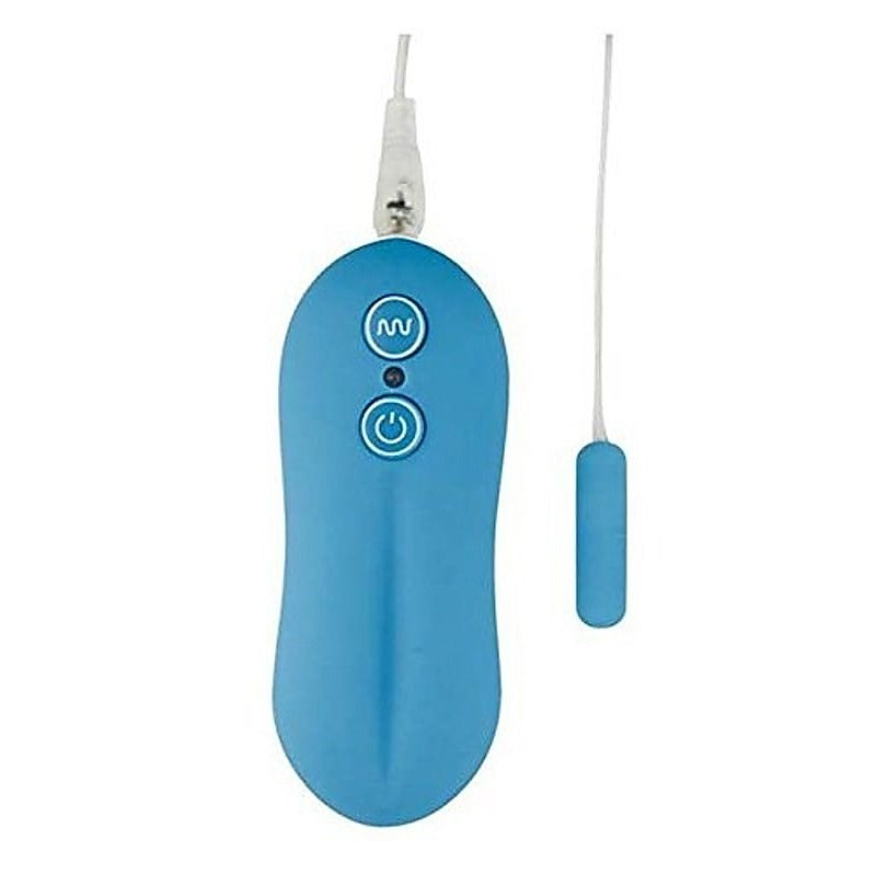 Aphrodisia 10 Function Mini Vibrating Bullet Blue - Clit Ticklers and Pulsators